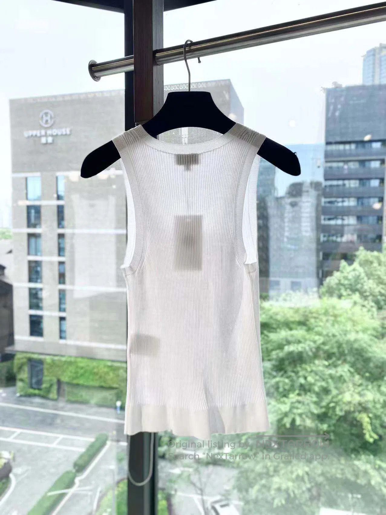Chanel Chanel Woven logo camisole| Size XXS / US 00 / IT 34 - 3 Thumbnail