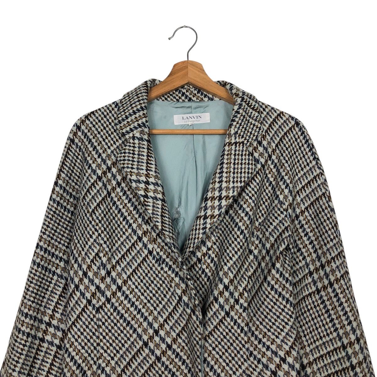 Lanvin 📌Vintage Wool Jacket Herringbone Lanvin La Collection Size US M / EU 48-50 / 2 - 4 Thumbnail