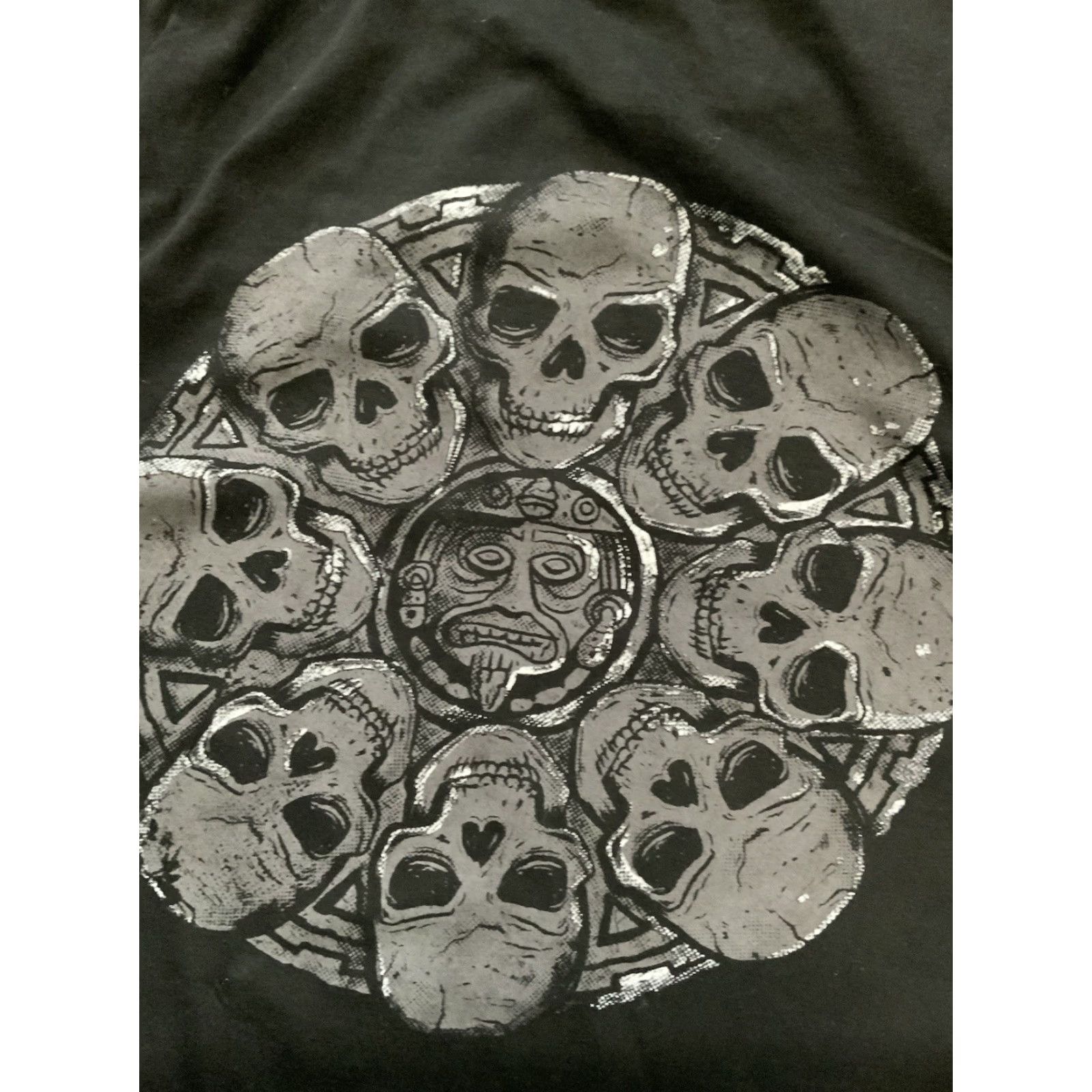 Vintage VINTAGE 8 Kalacas Skacore Ska Hardcore Punk Rock Band Skulls Graphic Black S/S T-Shirt S Mens Small Size US S / EU 44-46 / 1 - 6 Thumbnail