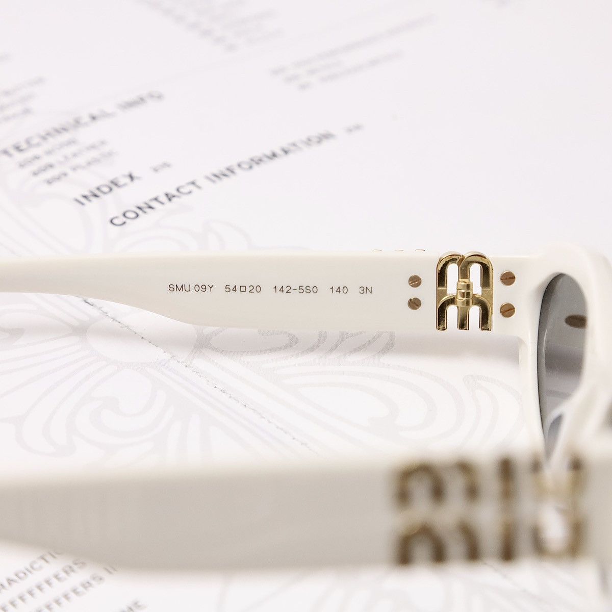Miu Miu MIU MIU 0MU 09YS SUNGLASSES Size ONE SIZE - 4 Thumbnail