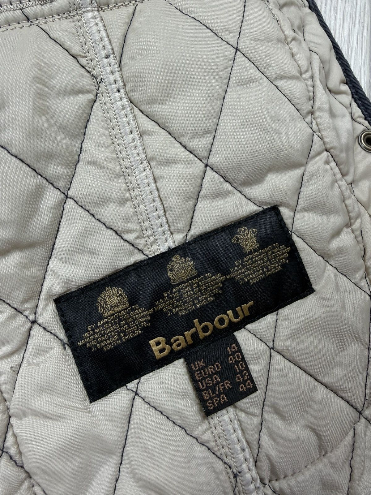 Barbour Barbour International Women Navy Polarquilted Jacket Size 10 Size L / US 10 / IT 46 - 7 Thumbnail