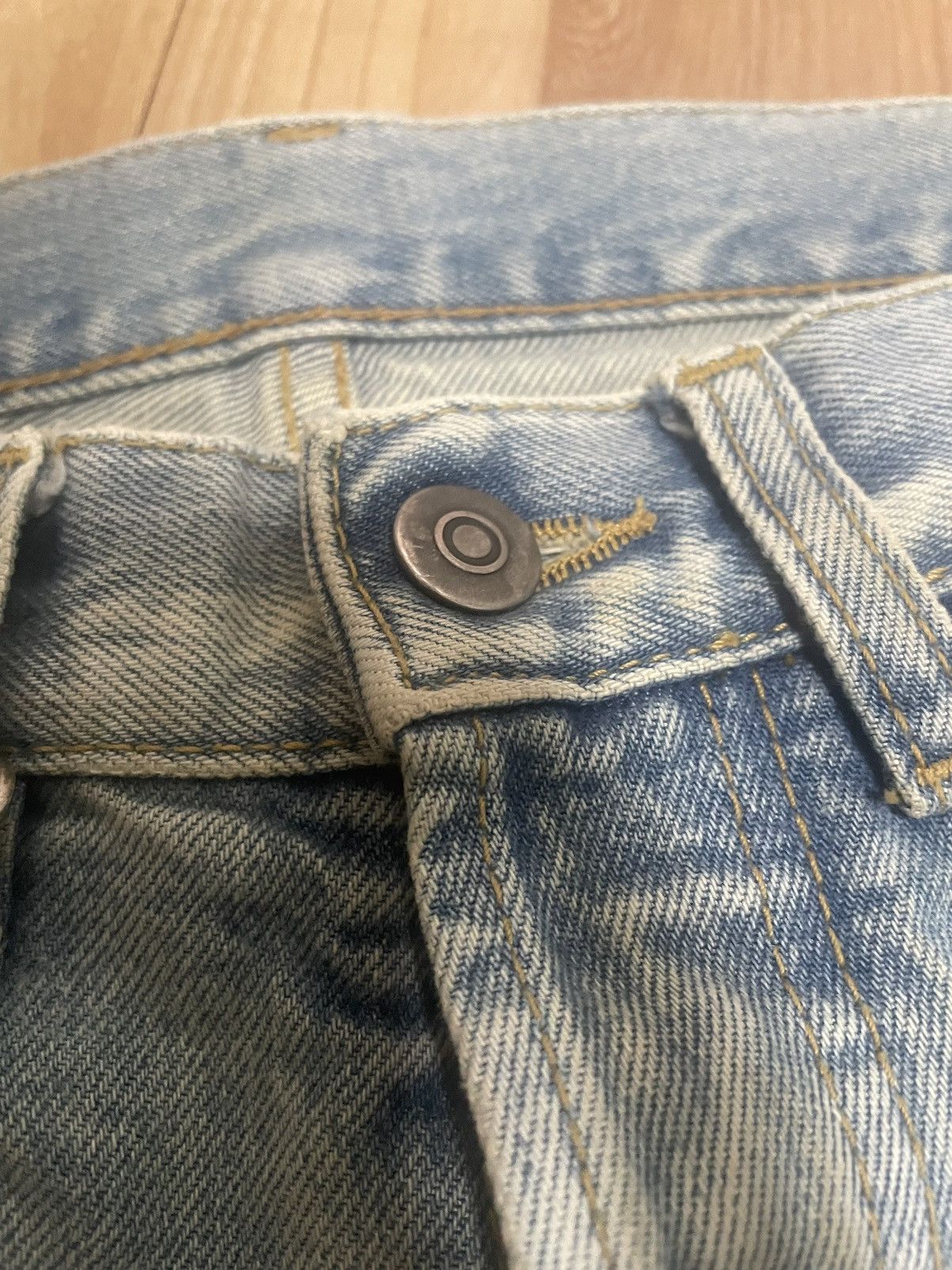 Maison Margiela Maison Margiela Distressed Denim with Strap Pouch Size US 30 / EU 46 - 3 Thumbnail