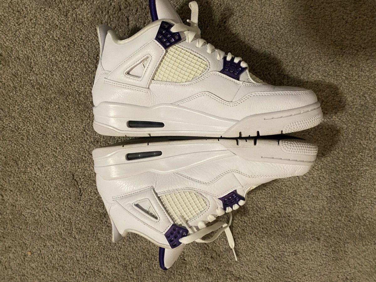 Jordan Brand Metallic Purple Jordan 4 size 9 Size US 9 / EU 42 - 2 Thumbnail