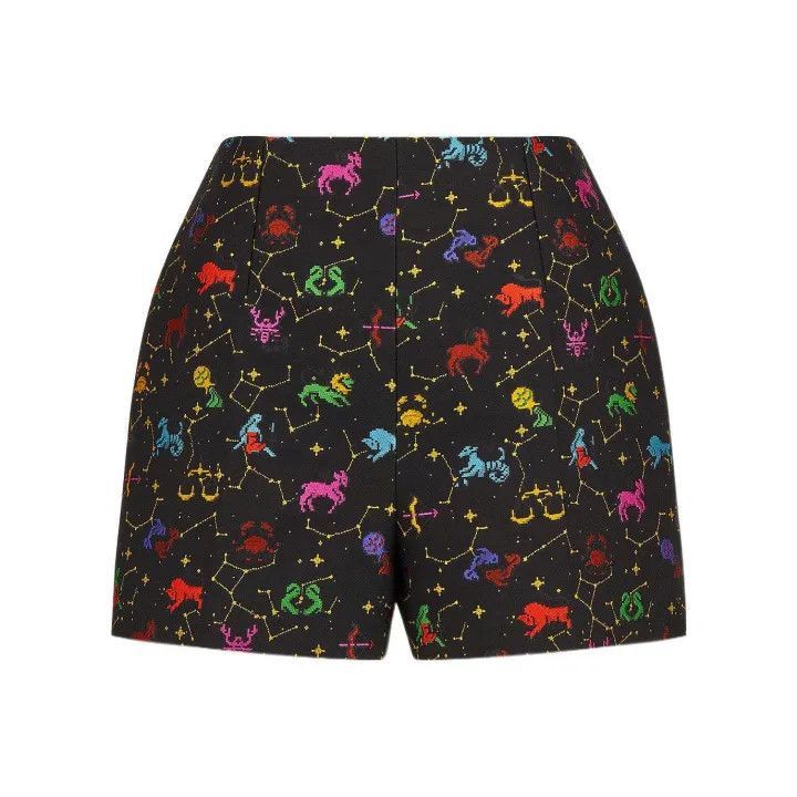 Dior Dior FW22 Pixel Zodiac Pattern Shorts 0079-2507 Size 33" - 1 Thumbnail