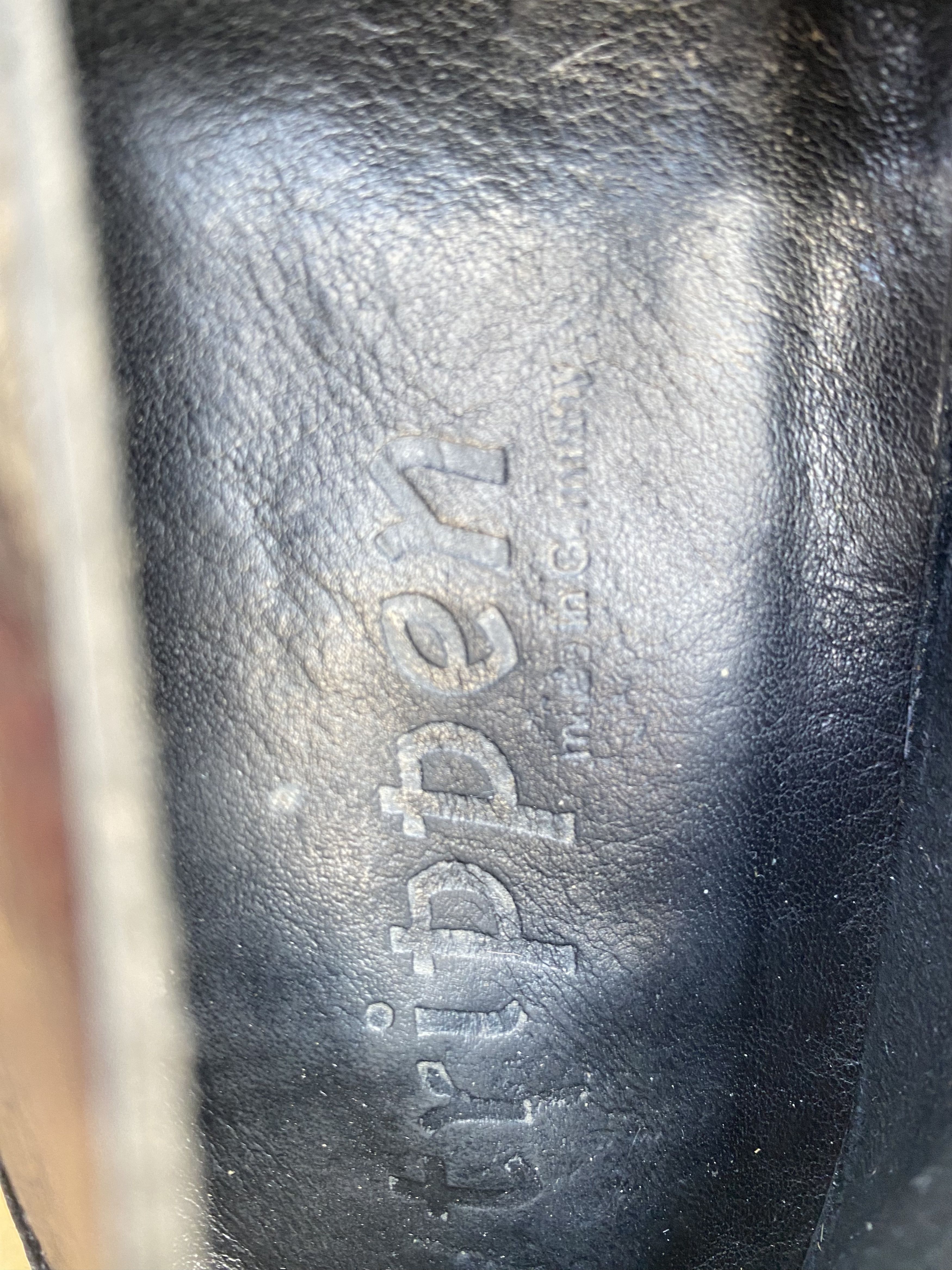 Trippen Trippen Women's Leather Black Flats Maryjane Medieval Size US 8 / IT 38 - 2 Thumbnail