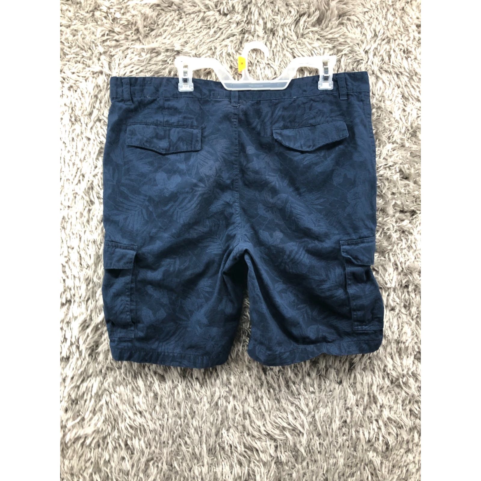 Vintage Falls Creek Cargo Shorts Mens Size 38 Mid Rise Dark Wash Blue Shorts Size US 38 / EU 54 - 5 Thumbnail