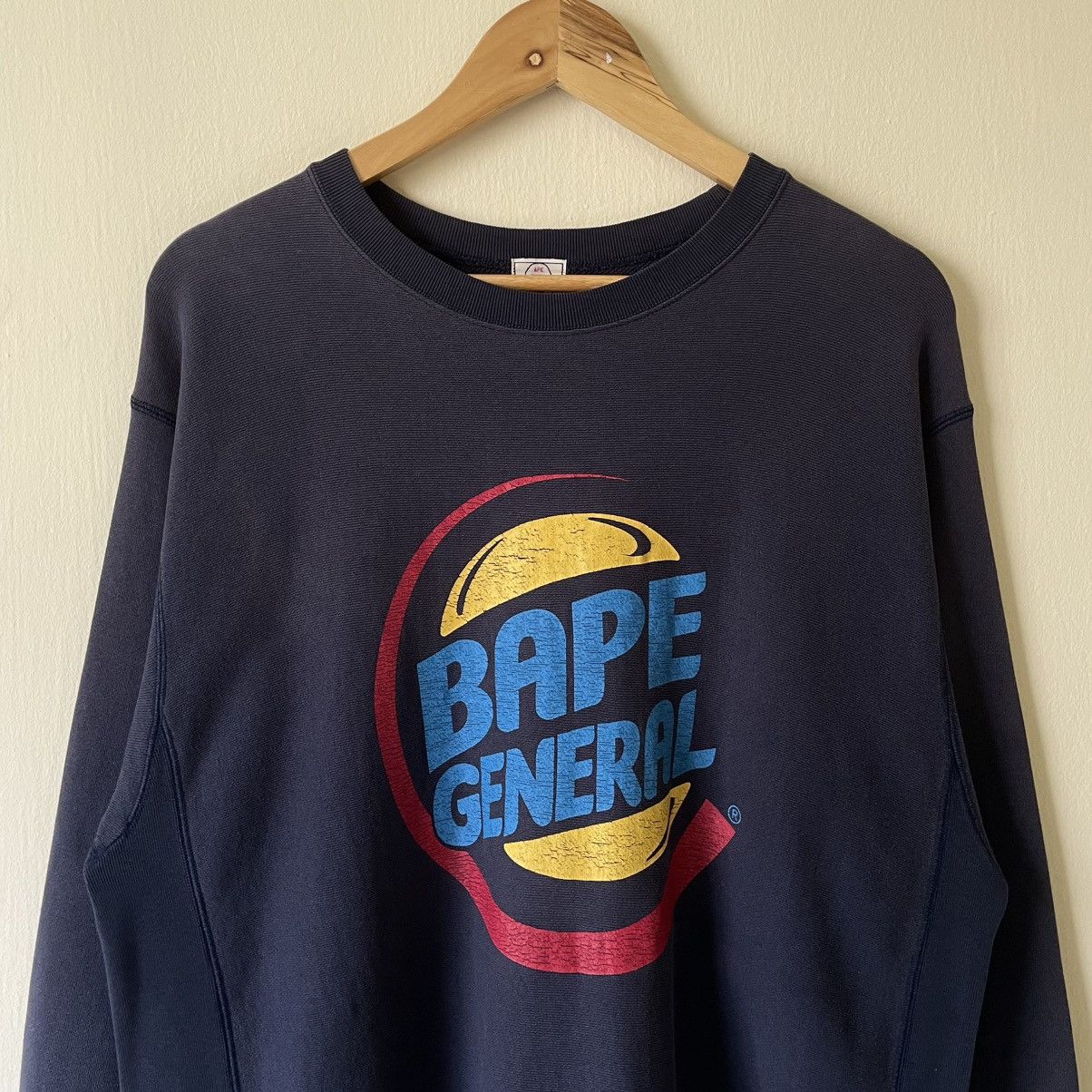 Bape Vintage OG Bape General Burger King Sweatshirt Size US L / EU 52-54 / 3 - 2 Thumbnail