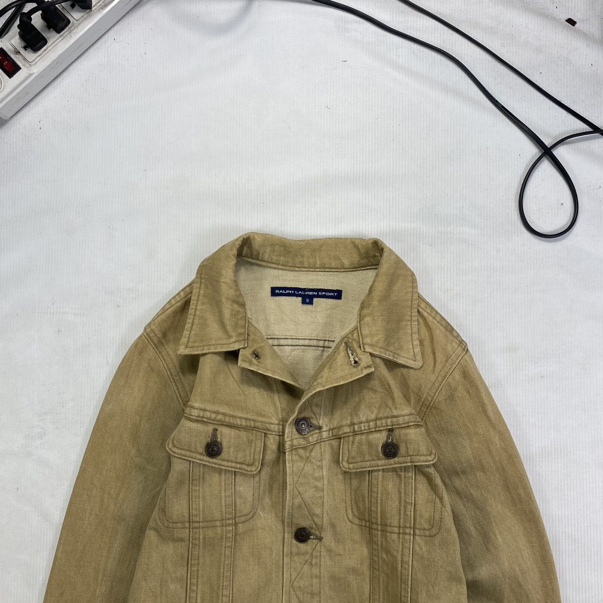 Japanese Brand × Polo Ralph Lauren × Vintage Ralph Lauren Denim Jacket Size XS / US 0-2 / IT 36-38 - 3 Thumbnail
