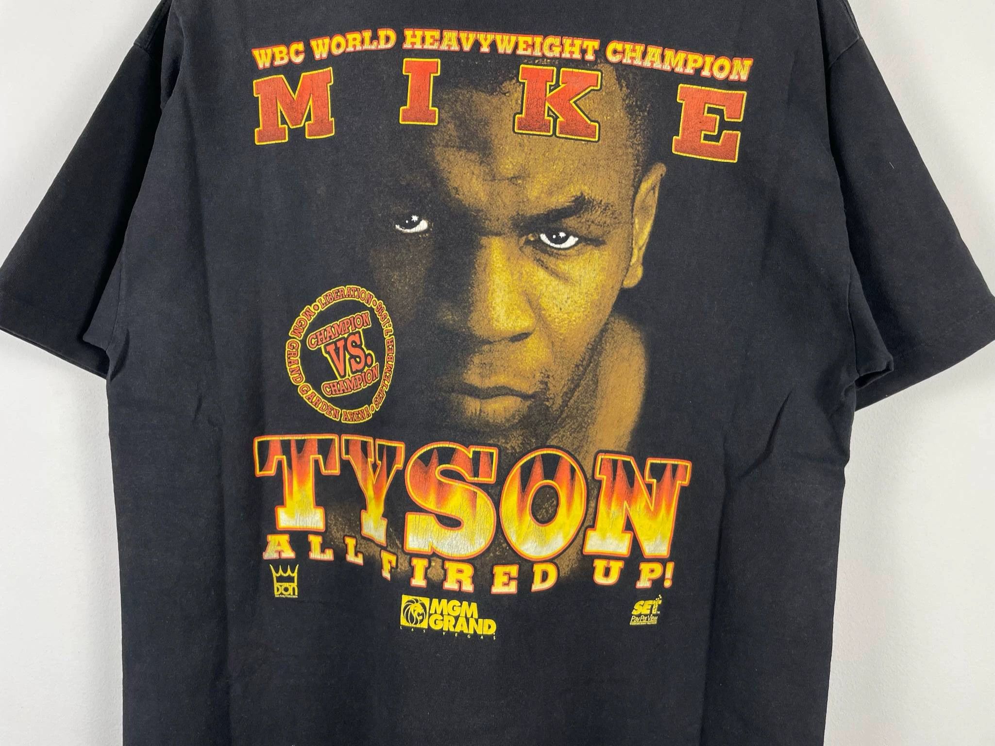 Other Vintage Mike Tyson 90s Short Sleeve Tee Size US L / EU 52-54 / 3 - 5 Thumbnail