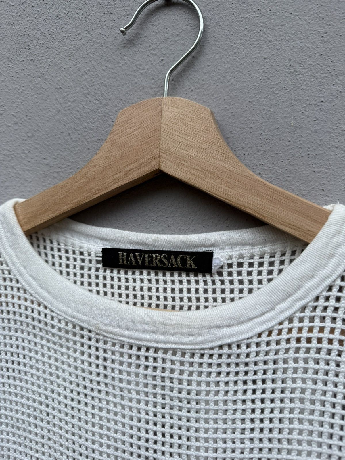 Haversack × If Six Was Nine × Japanese Brand Japanese HAVERSACK Full Mesh Cable Knit Sleeveless Vest Size US M / EU 48-50 / 2 - 2 Thumbnail