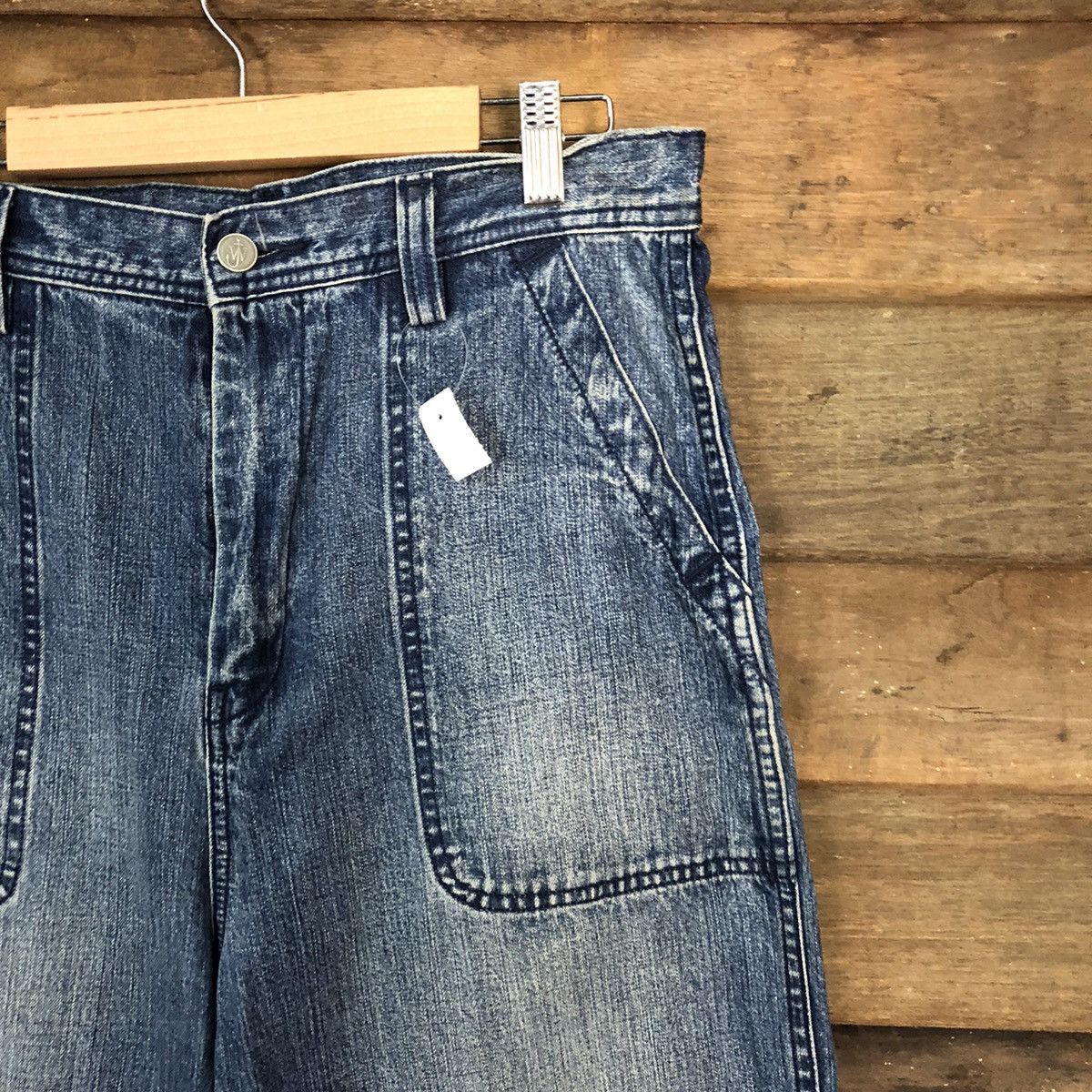 JW Anderson × Uniqlo Uniqlo X Jwanderson Blue Denim Pants #7380 Size US 28 / EU 44 - 5 Thumbnail