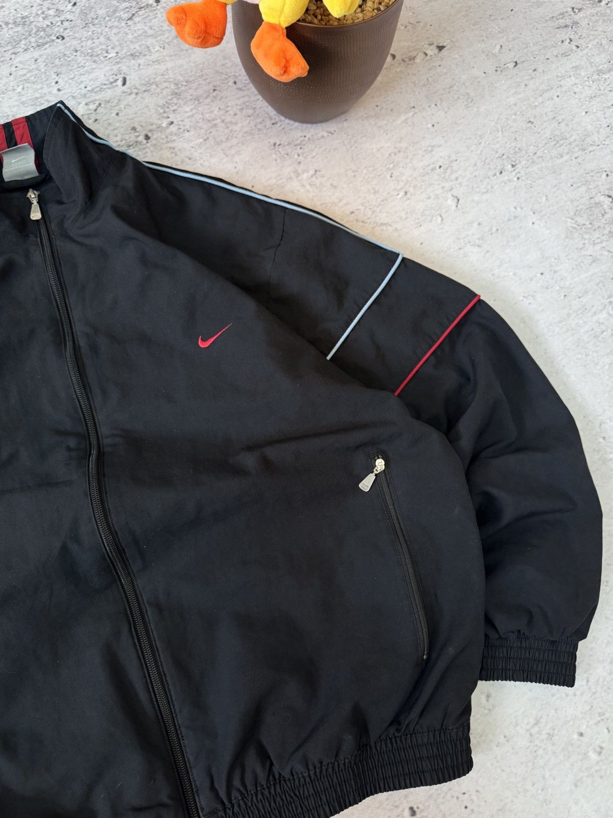 Nike × Vintage NIKE VINTAGE BASIC LOGO OVERSIZE BAGGY LIGHT JACKET Size US L / EU 52-54 / 3 - 3 Thumbnail