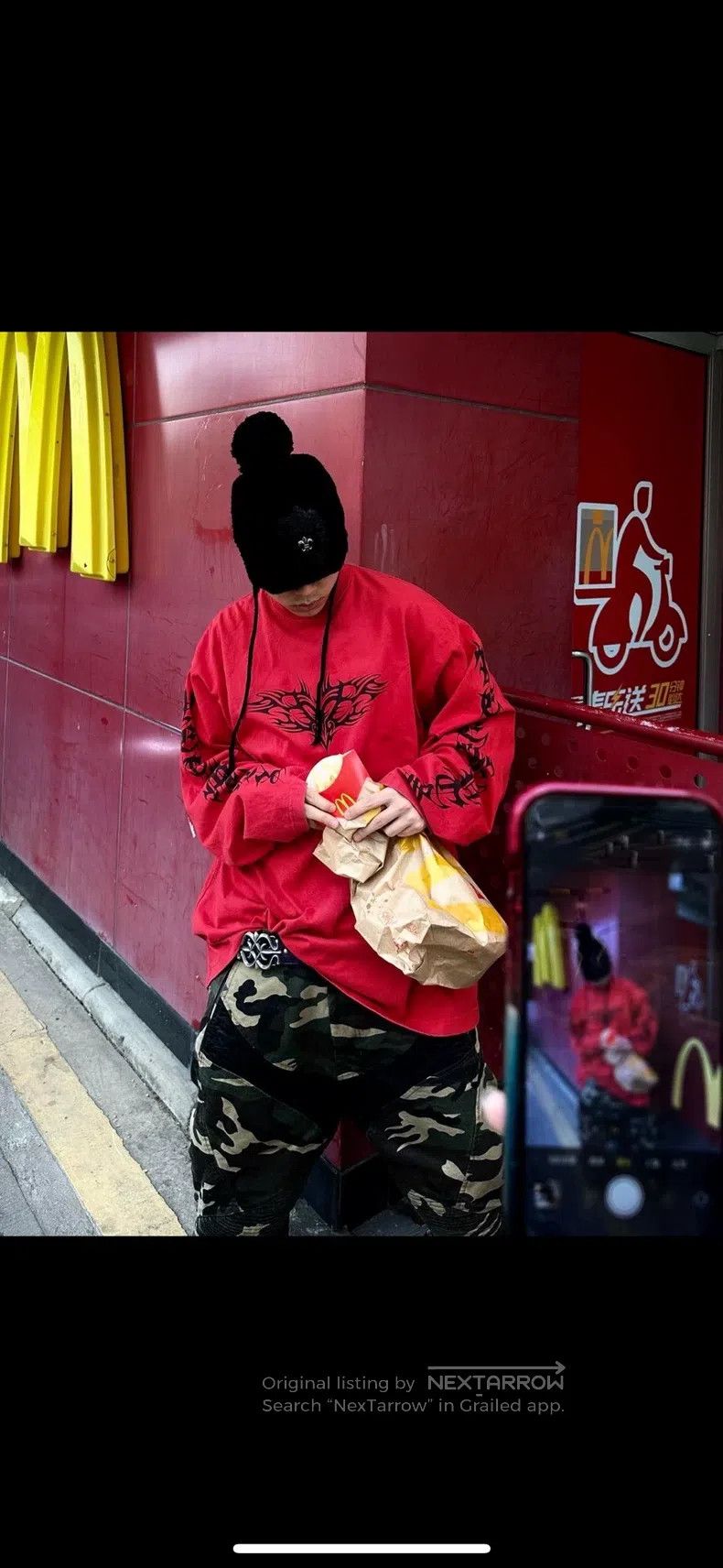 Vetements Vetements Sanskrit Long Sleeve, Red Is Hard to Find, More Size US S / EU 44-46 / 1 - 3 Thumbnail