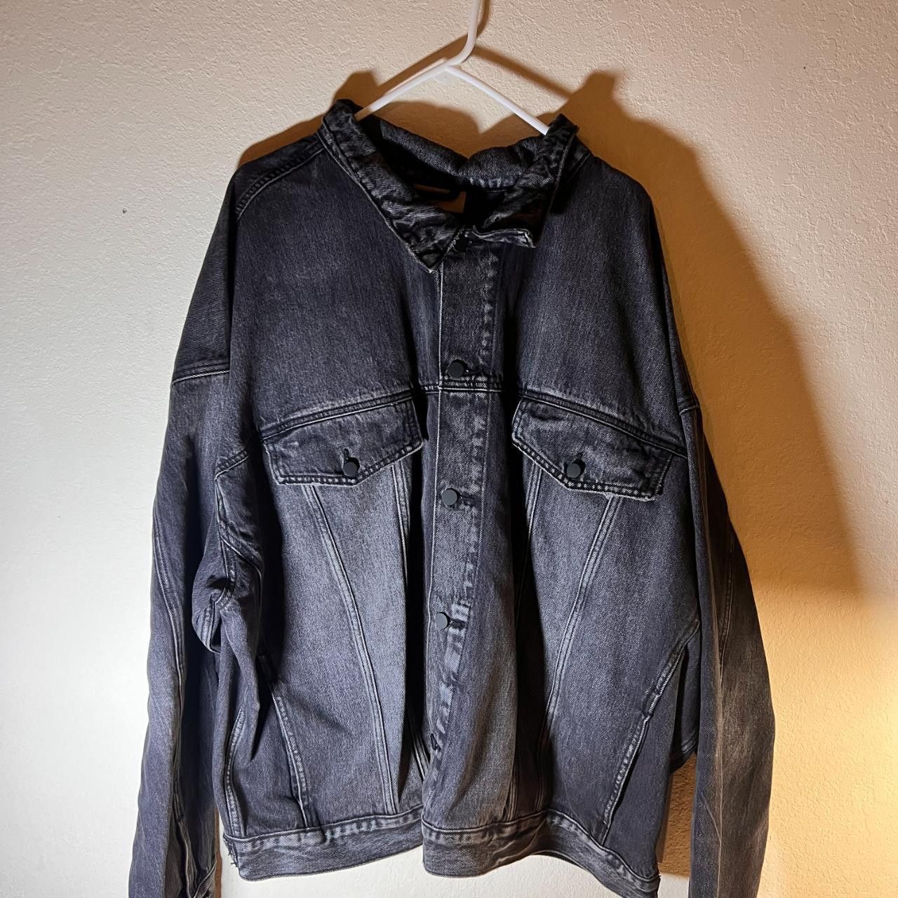 Fear of God Fear of God Essentials Denim Jacket Black XXL Size US XXL / EU 58 / 5 - 2 Thumbnail