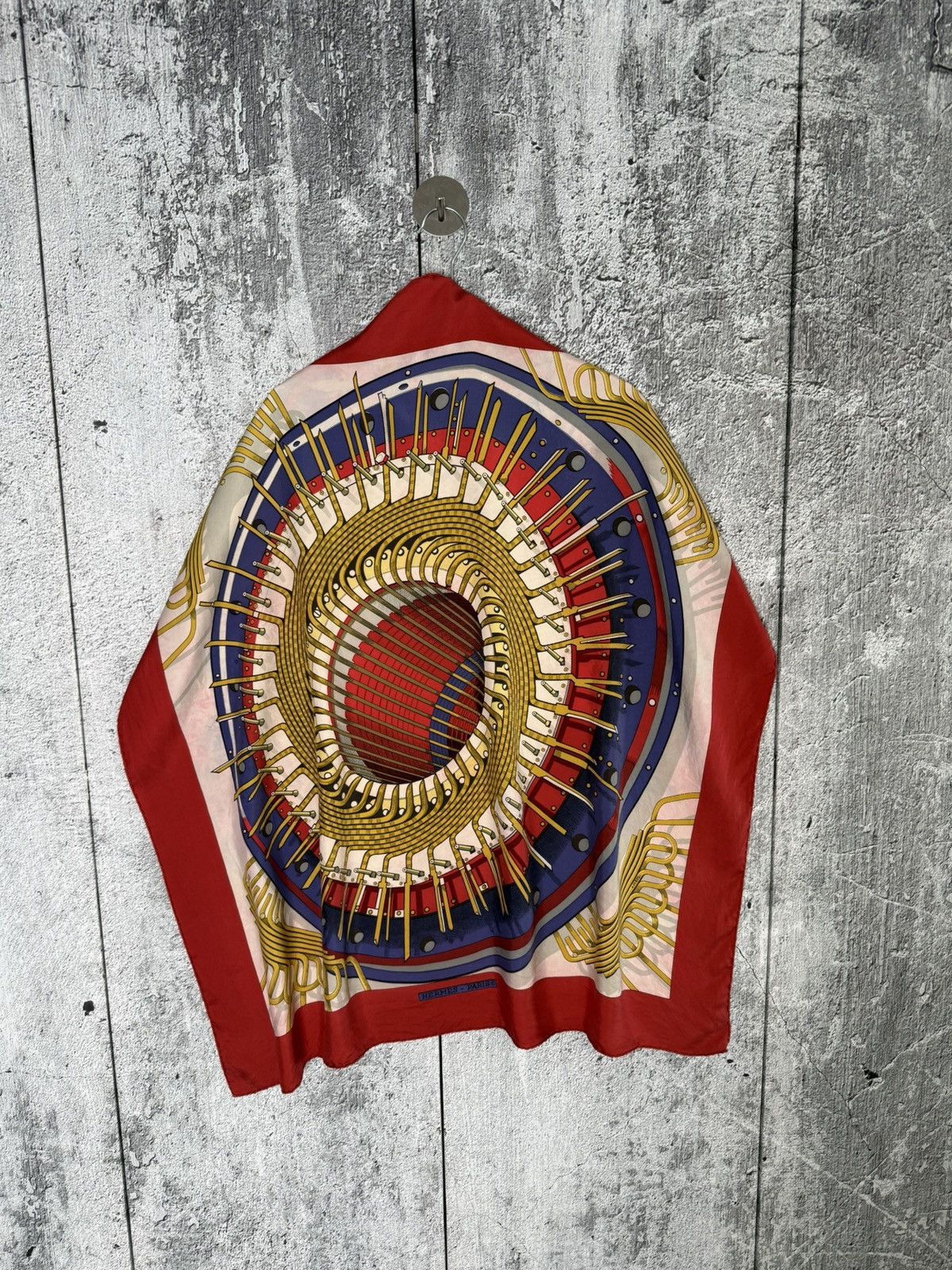 Hermes Hermes 'Alternateur' Silk Scarf Designed by Pierre Peron Size ONE SIZE - 1 Thumbnail