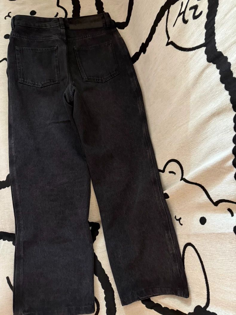 Loewe Loewe Embossed logo leather straight pants jeans Size 30" / US 8 / IT 44 - 4 Thumbnail