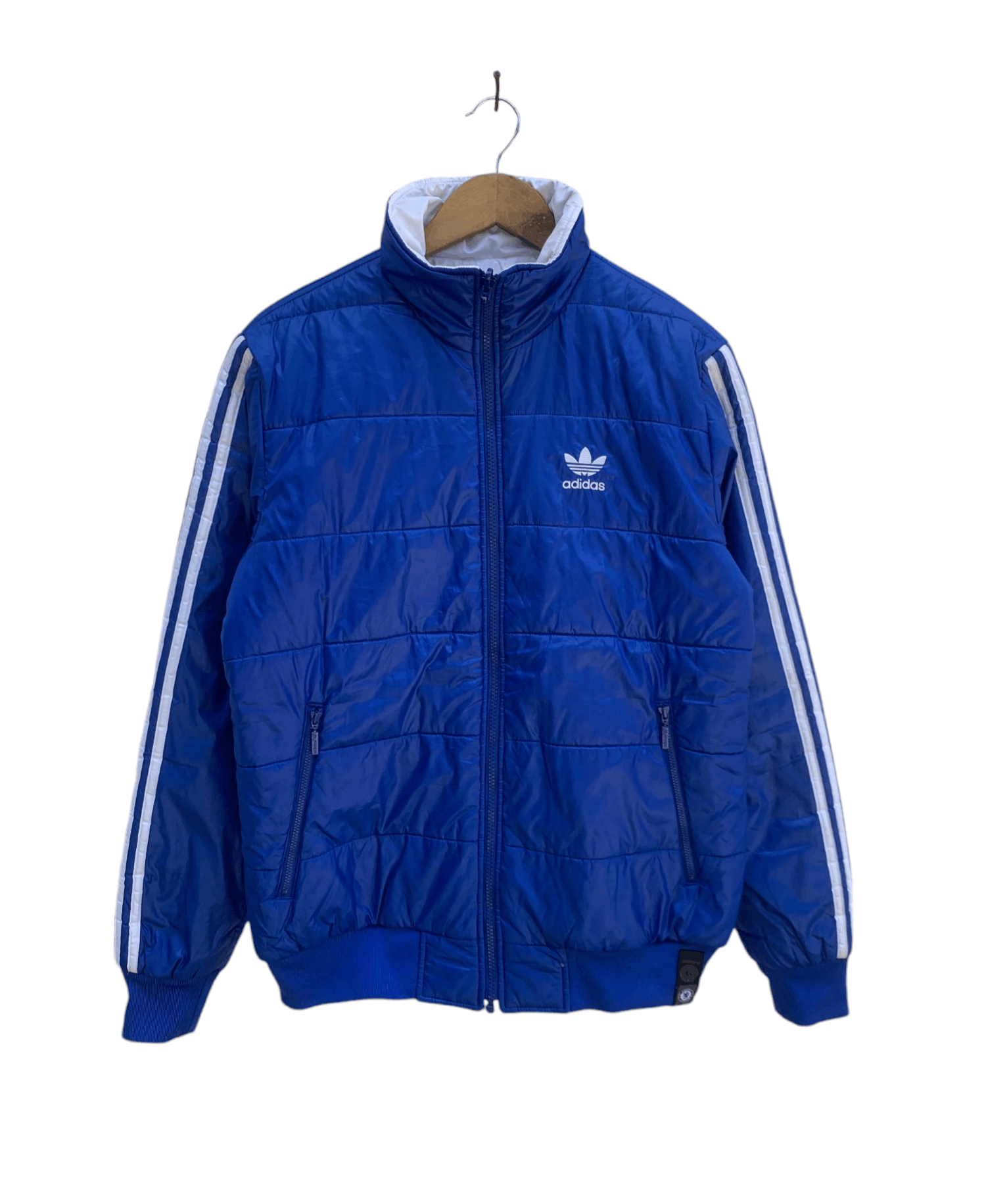 Chelsea Soccer Vintage Adidas Chelsea Riversible Football Jacket Size US M / EU 48-50 / 2 - 3 Thumbnail