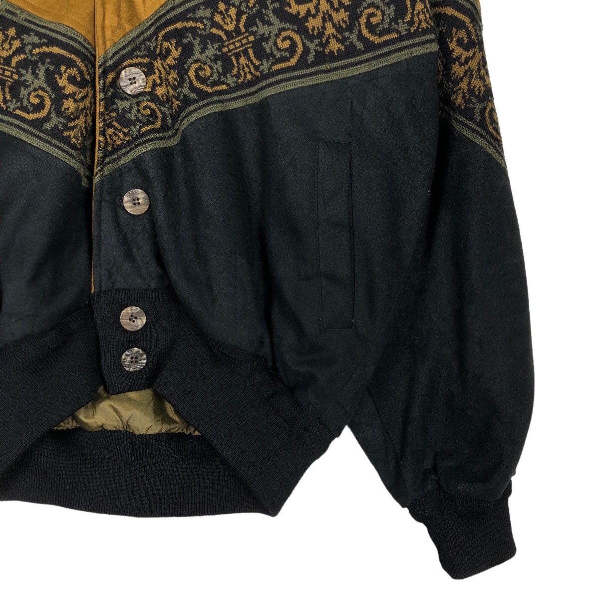 Japanese Brand 🔥90’s Vintage Leather Cardigan Navajo Native Toroy Japan Size US M / EU 48-50 / 2 - 5 Thumbnail