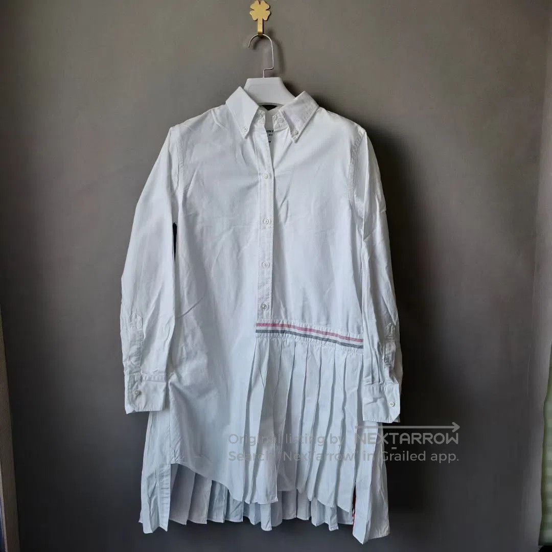 Thom Browne Thom Browne Irregular Hem Cotton Shirt Women. Size M / US 6-8 / IT 42-44 - 1 Thumbnail