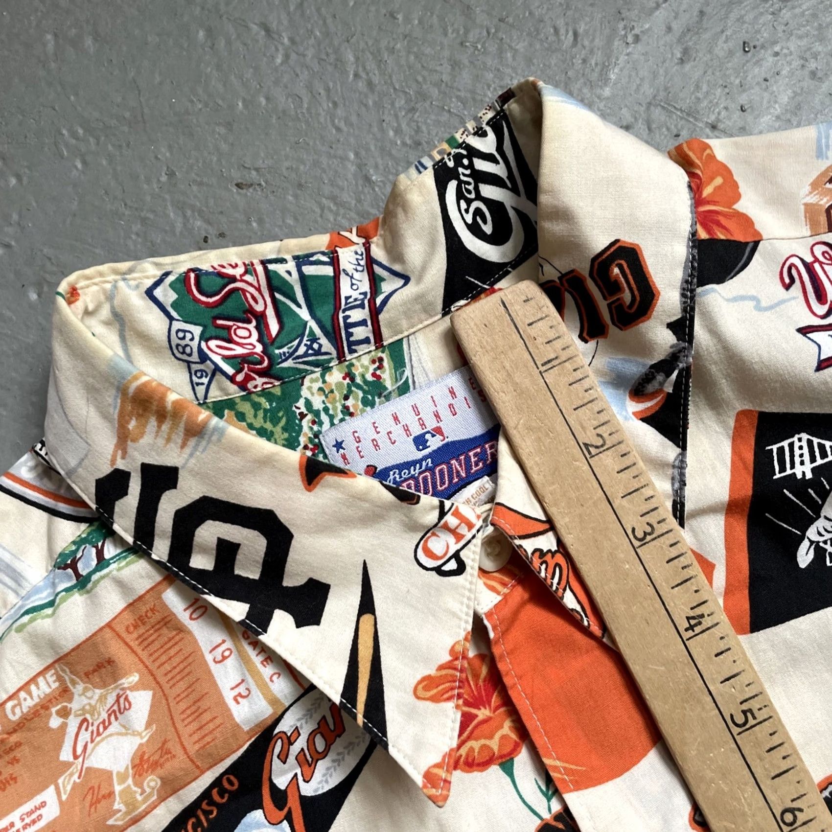 Reyn Spooner VINTAGE Reyn Spooner San Francisco Giants SF Hawaiian Shirt L Japan Aloha Unisex Adults L Size US L / EU 52-54 / 3 - 4 Thumbnail