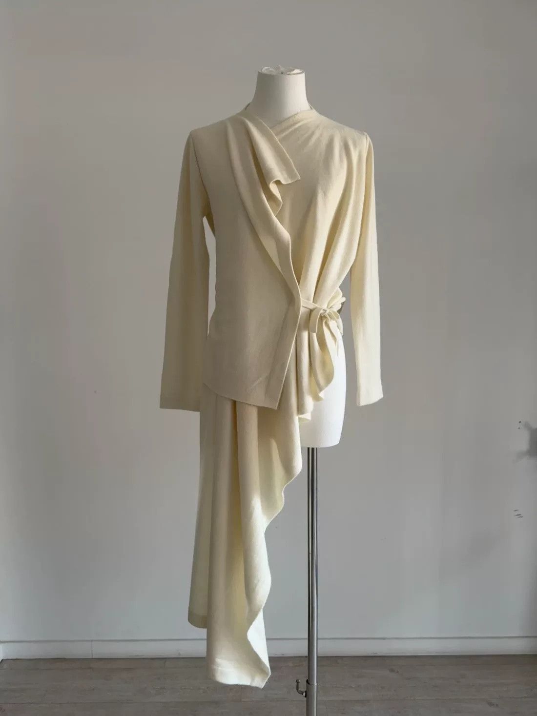Yohji Yamamoto yohji yamamoto cashmere wool cardigan Size L / US 10 / IT 46 - 1 Thumbnail