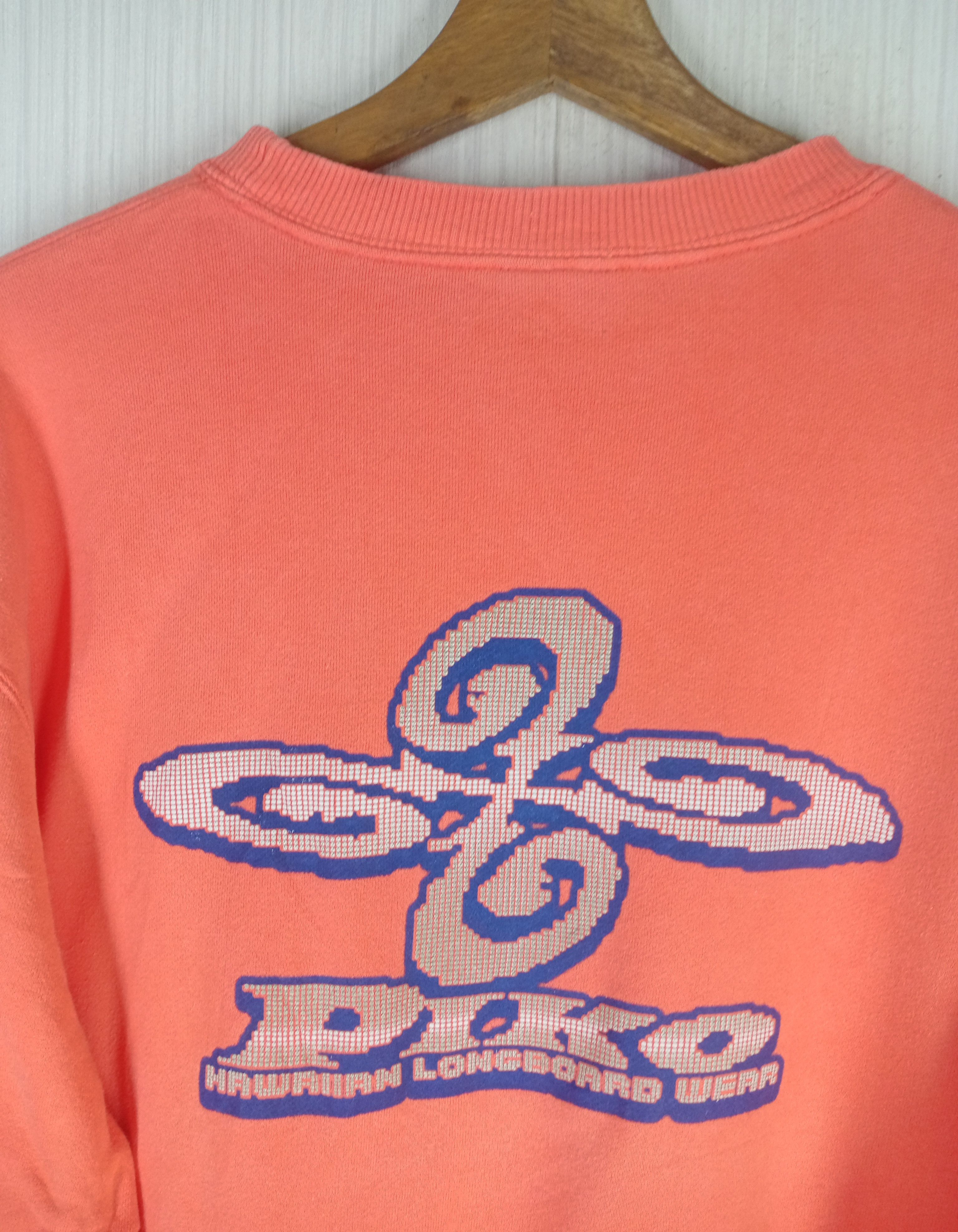 Ron Jon Surf Shop Vintage 90s Piko Hawaiian Longboard Wear Sweatshirt Size US L / EU 52-54 / 3 - 1 Thumbnail