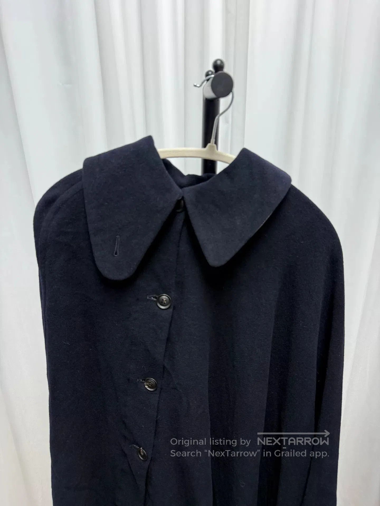 Yohji Yamamoto Yohji Yamamoto Archive Asymmetric Cape Coat. Size US M / EU 48-50 / 2 - 4 Thumbnail