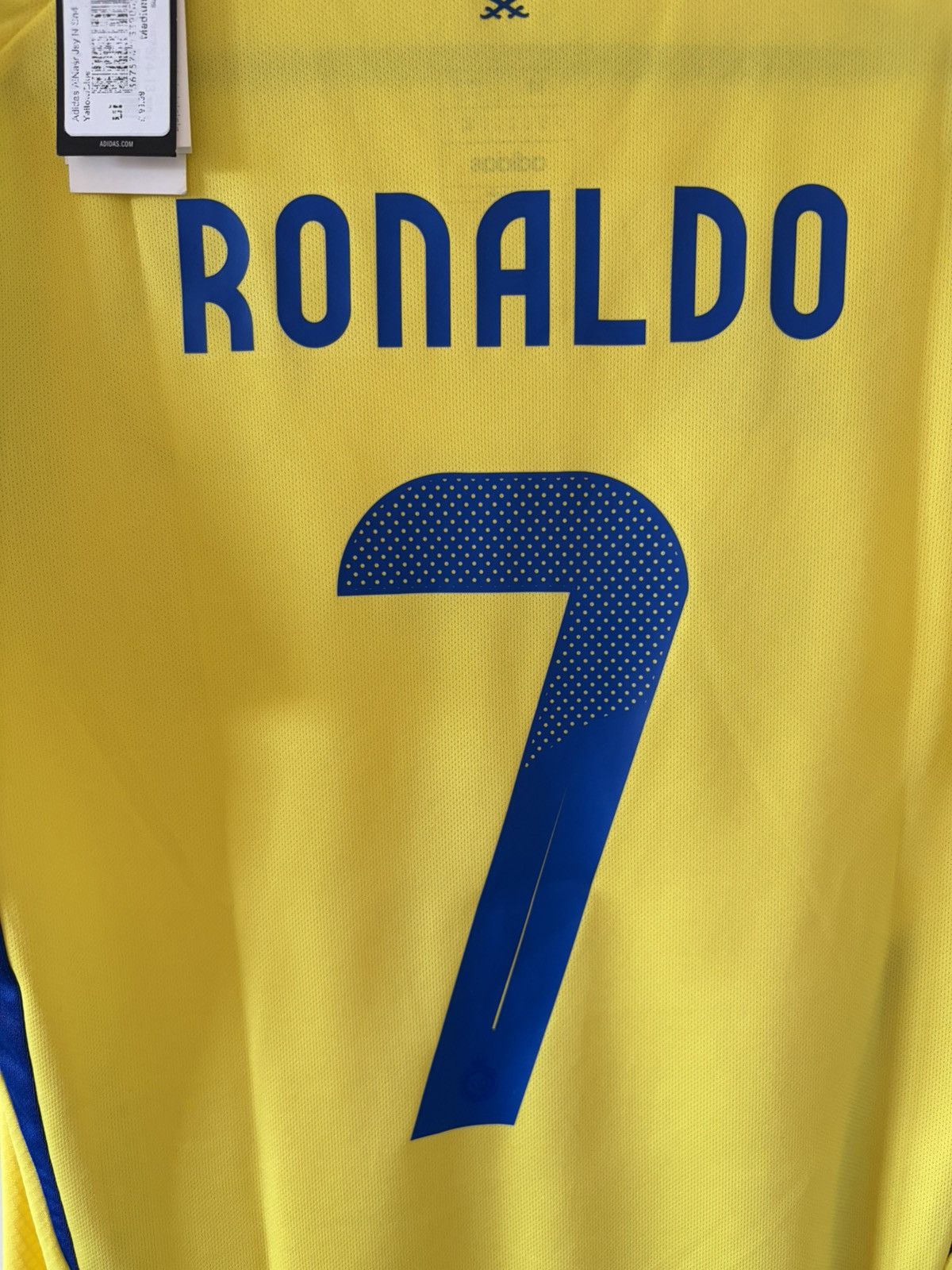 Adidas Al Nassr adidas 2024/2025 home Ronaldo Soccer Jersey Size US M / EU 48-50 / 2 - 2 Thumbnail