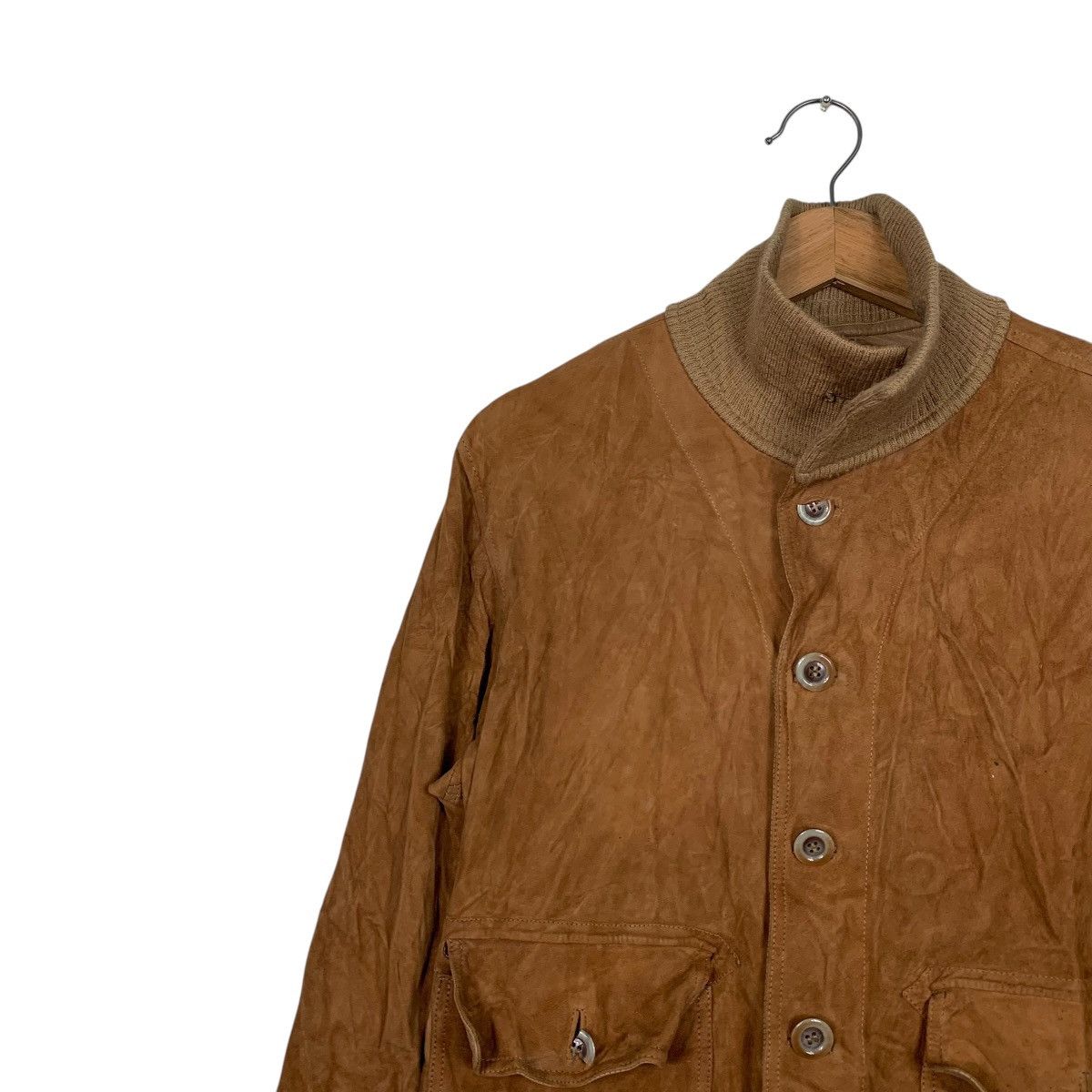Japanese Brand Japanese Brand Reversible Leather Bomber Jacket Size S / US 4 / IT 40 - 6 Thumbnail