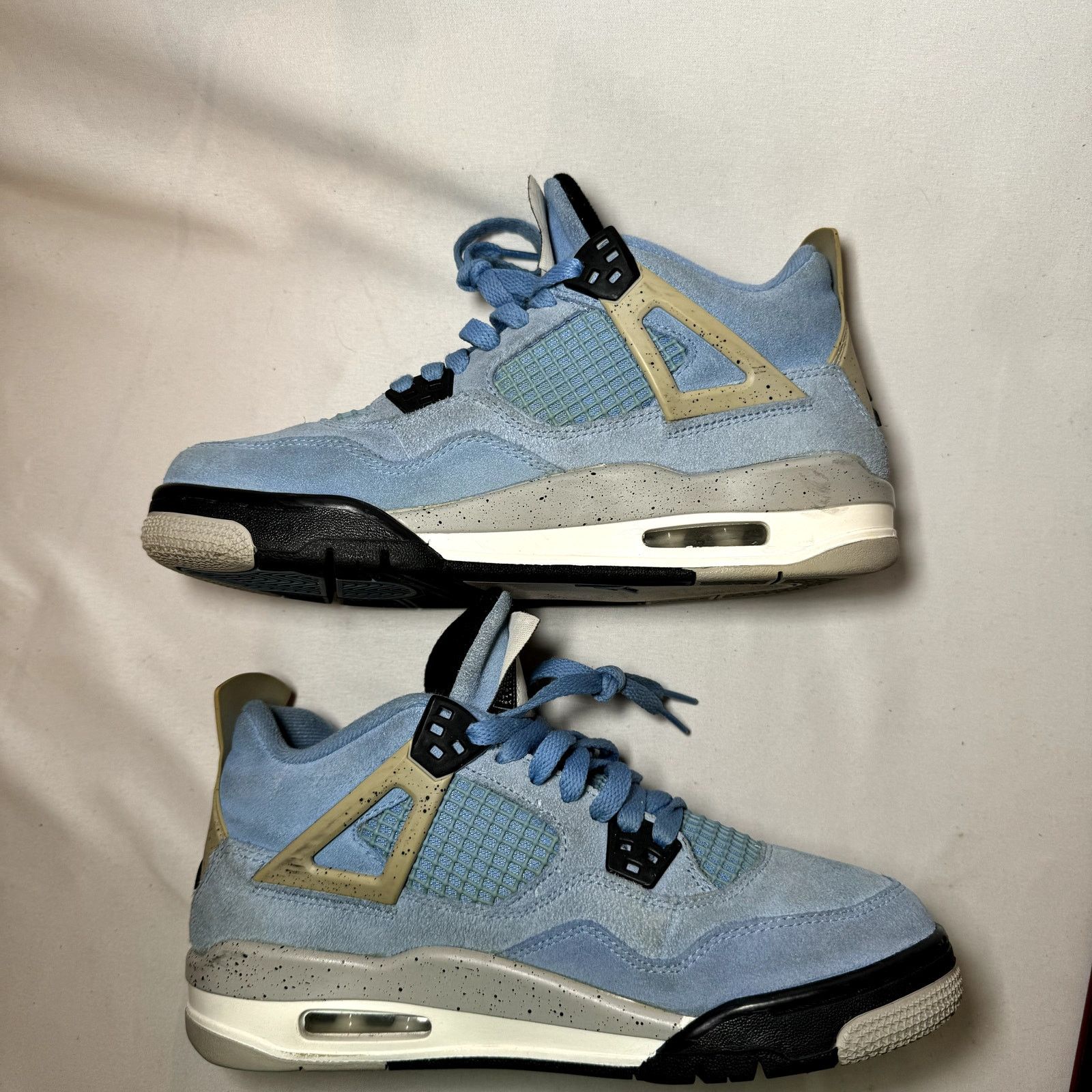 Jordan Brand × Nike Size 6.5 - Air Jordan 4 Retro GS University Blue Men's Shoes Size US 6.5 / EU 39-40 - 3 Thumbnail