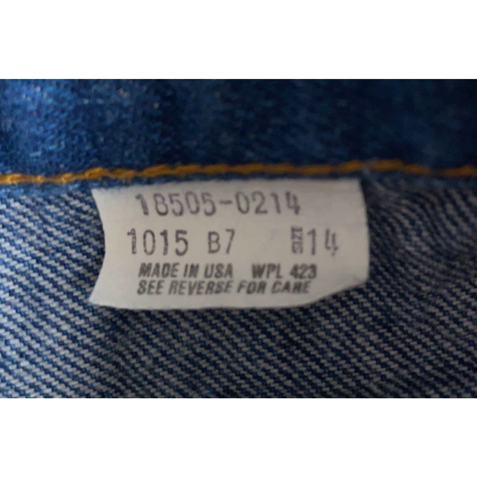 Levi's VINTAGE 80s Levi's 505 0214 Jeans Women's 14 (27 x 32) Blue Denim USA Made 1986 Size 36" / US 14 / IT 50 - 4 Thumbnail