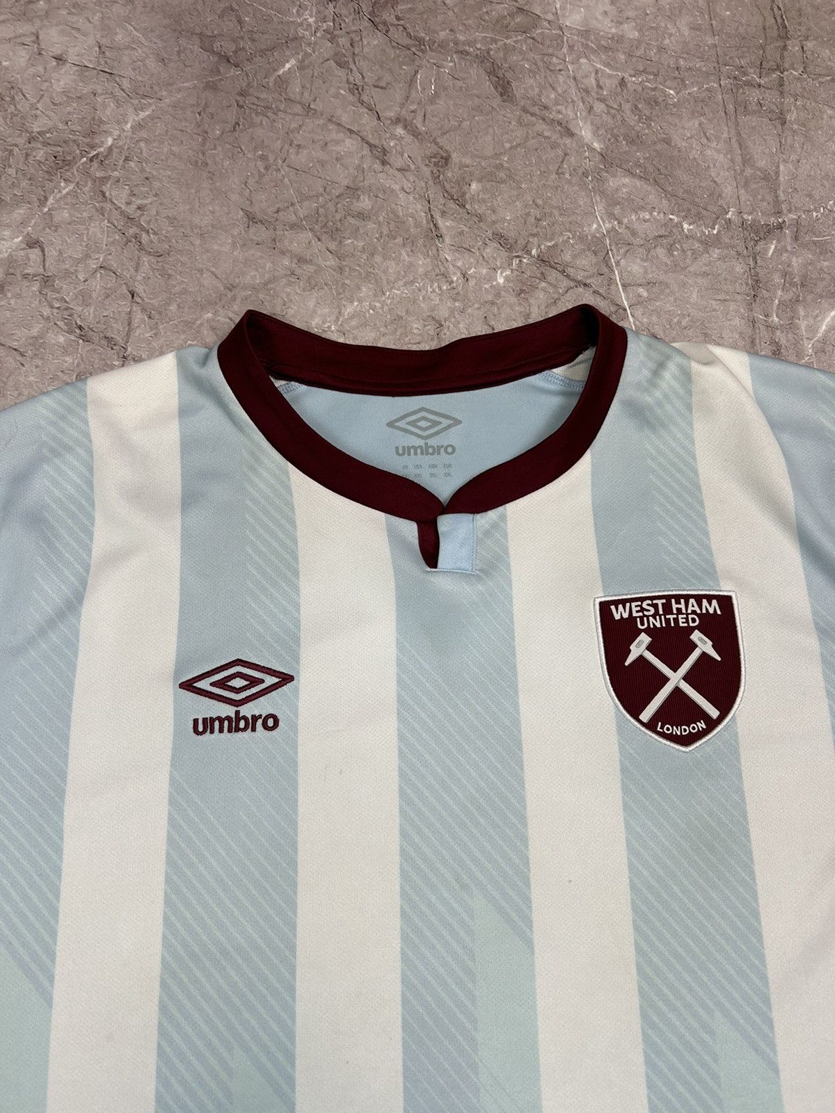 Umbro West Ham United Away Shirt 2021/22 Jersey Size XXL Size US XXL / EU 58 / 5 - 2 Thumbnail