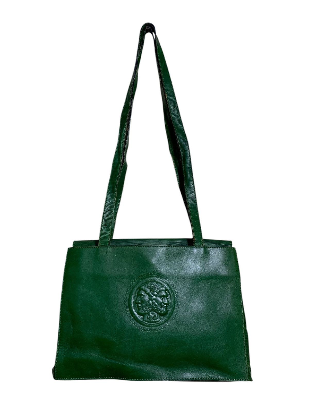 Fendi 🔥RARE VTG FENDI 499 GREEN LEATHER SHOULDER BAG Size ONE SIZE - 1 Thumbnail