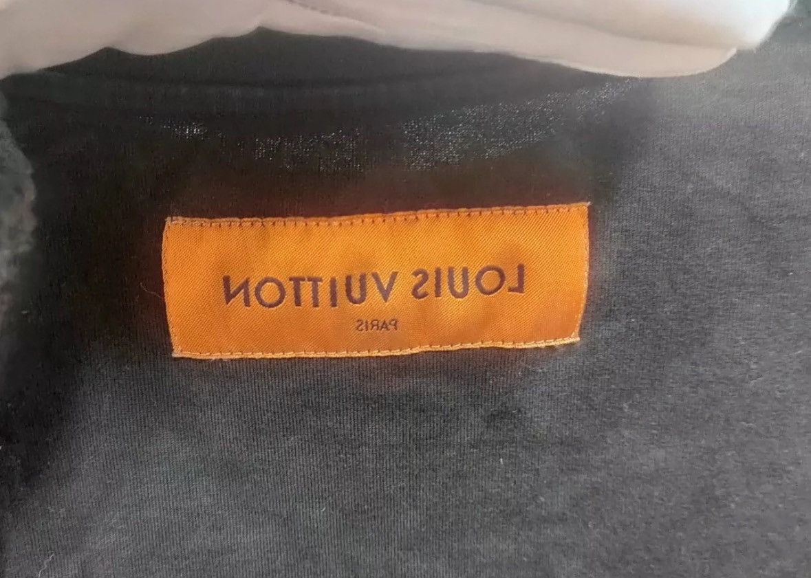 Louis Vuitton Louis Vuitton Cotton letter long sleeved sweatshirt Size US XXL / EU 58 / 5 - 4 Thumbnail