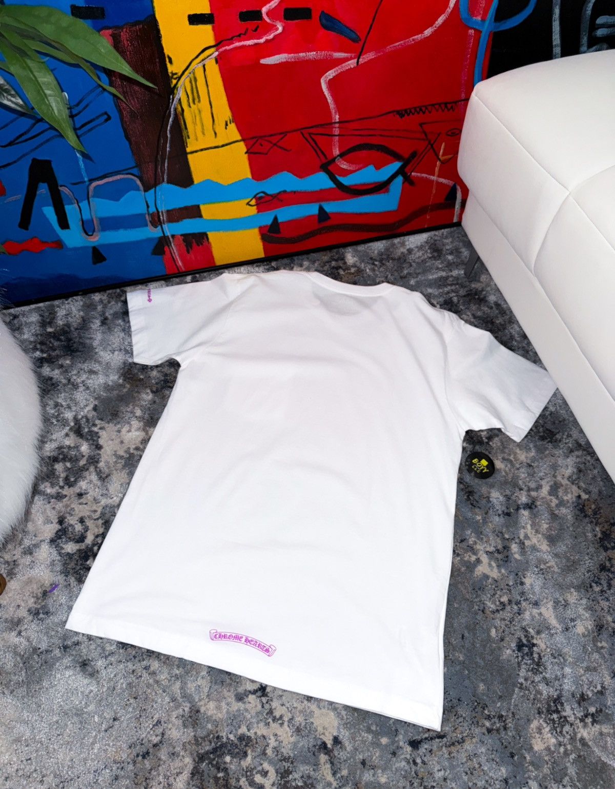 Chrome Hearts Chrome hearts logo t shirt Size US L / EU 52-54 / 3 - 4 Thumbnail