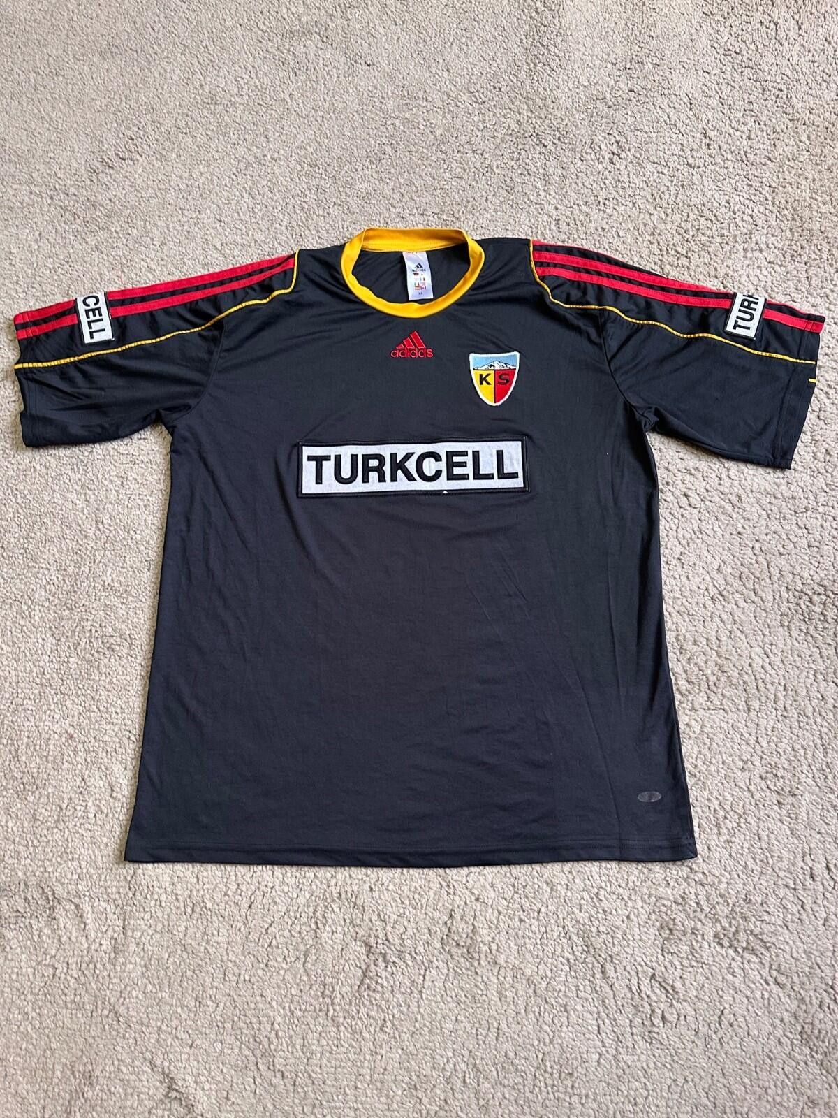 Adidas VTG ADIDAS KAYSERISPOR SHIRT FOOTBALL SHIRT SOCCER JERSEY Size US XL / EU 56 / 4 - 1 Thumbnail