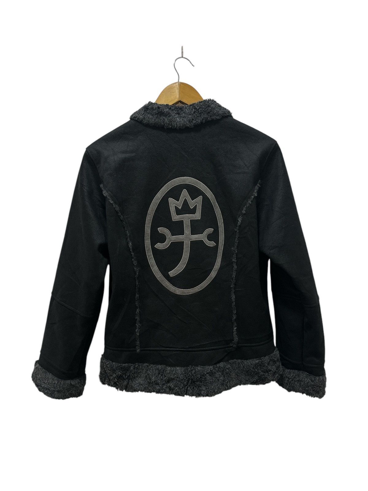 Jean Charles De Castelbajac Jean de castelbajac Mink Fur Jacket Big Logo Design Size XS / US 0-2 / IT 36-38 - 1 Thumbnail