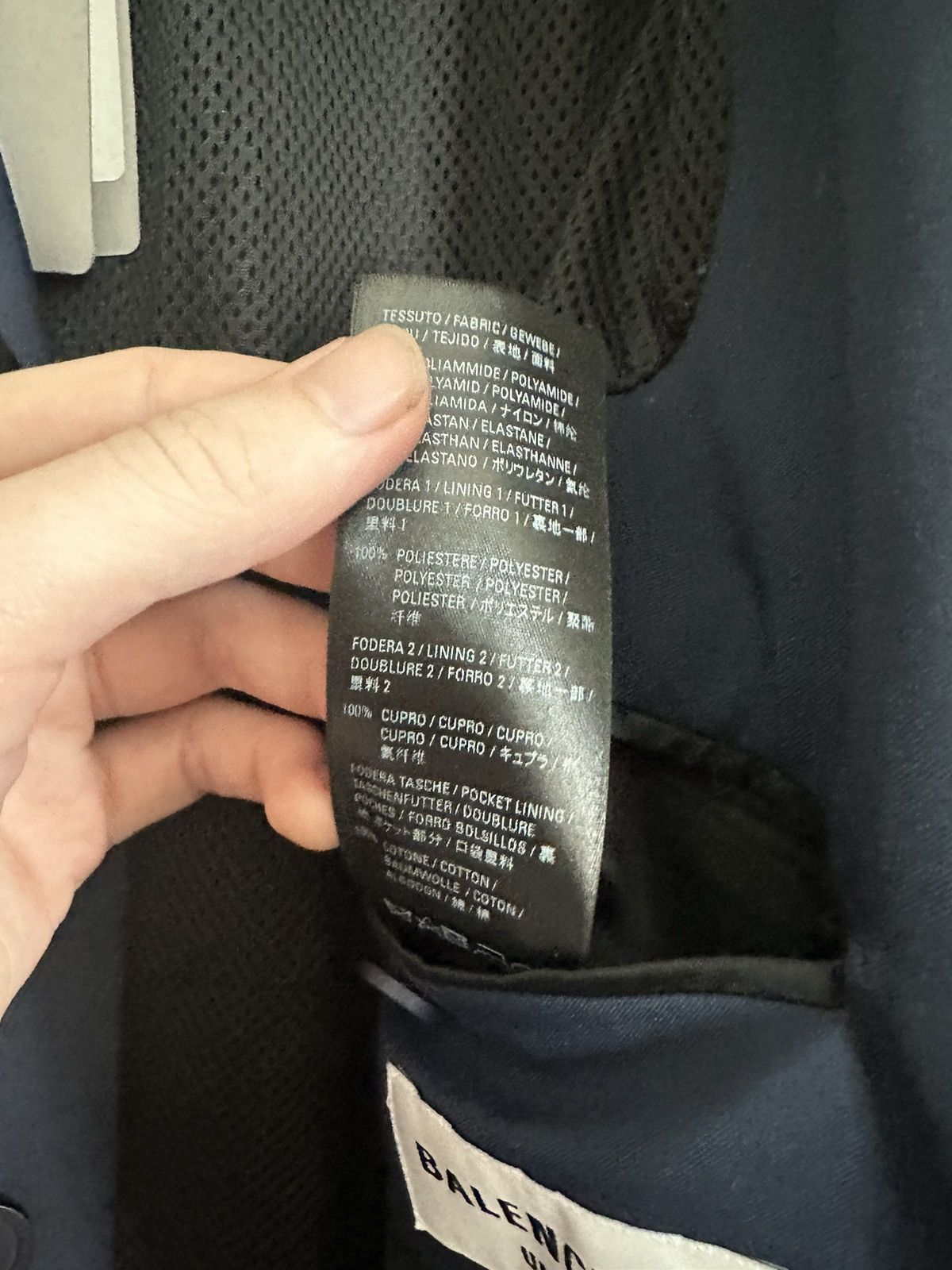 Balenciaga 2021 technical tailored coat Size US M / EU 48-50 / 2 - 7 Thumbnail