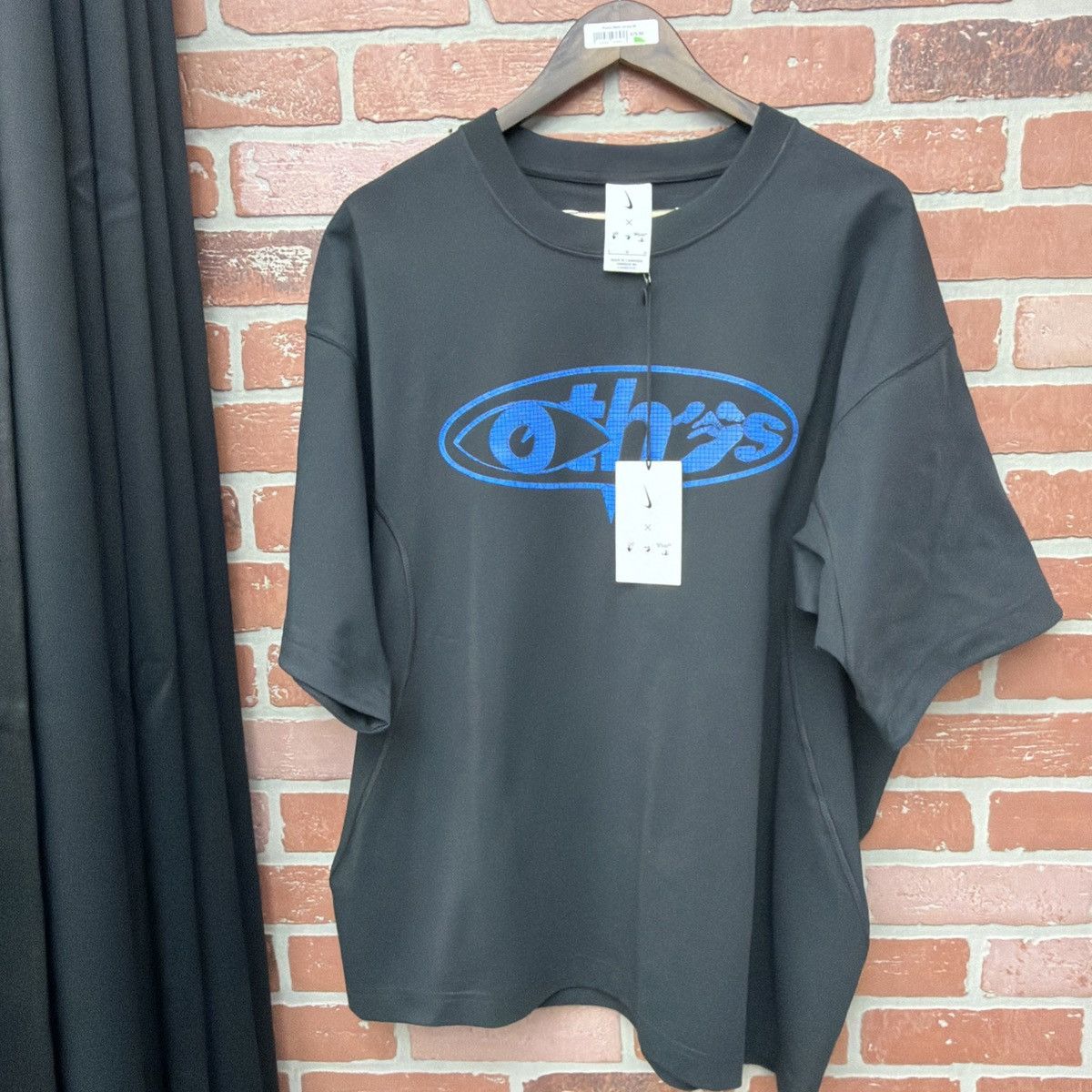 Off-White Men’s Nike x Off White T-Shirt Mens 005 Black Size Large Size US L / EU 52-54 / 3 - 2 Thumbnail