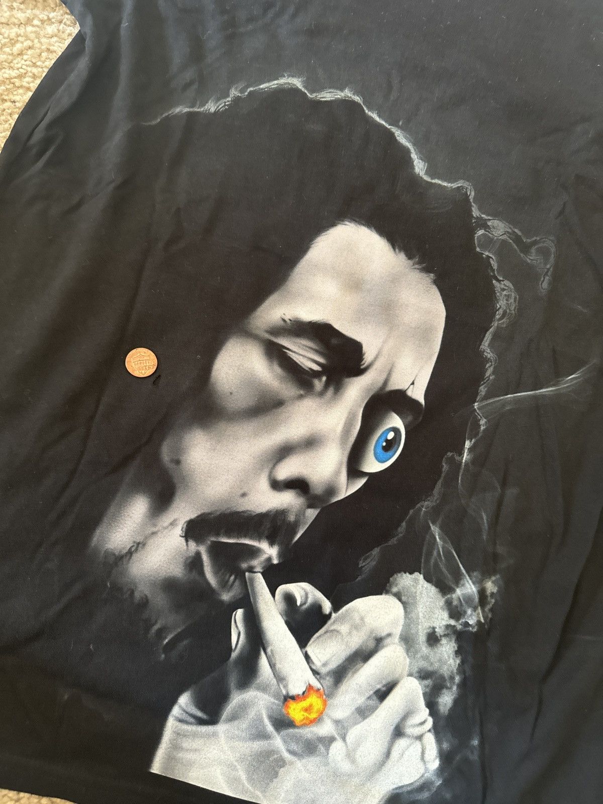 Rap Tees Dee Cosey Bob Marley T Shirt Size US M / EU 48-50 / 2 - 3 Thumbnail