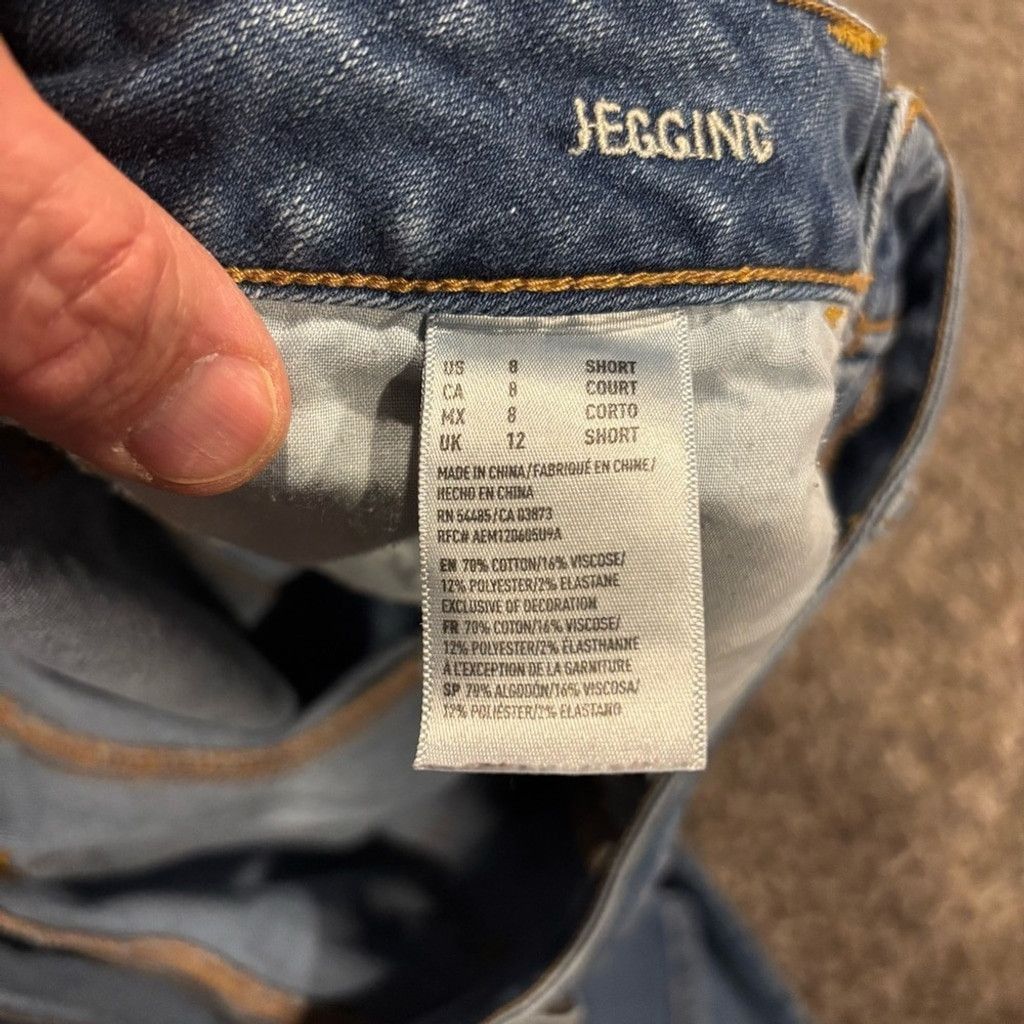 American Eagle Outfitters Women's American Eagle Jegging Jeans Size 30" / US 8 / IT 44 - 7 Thumbnail