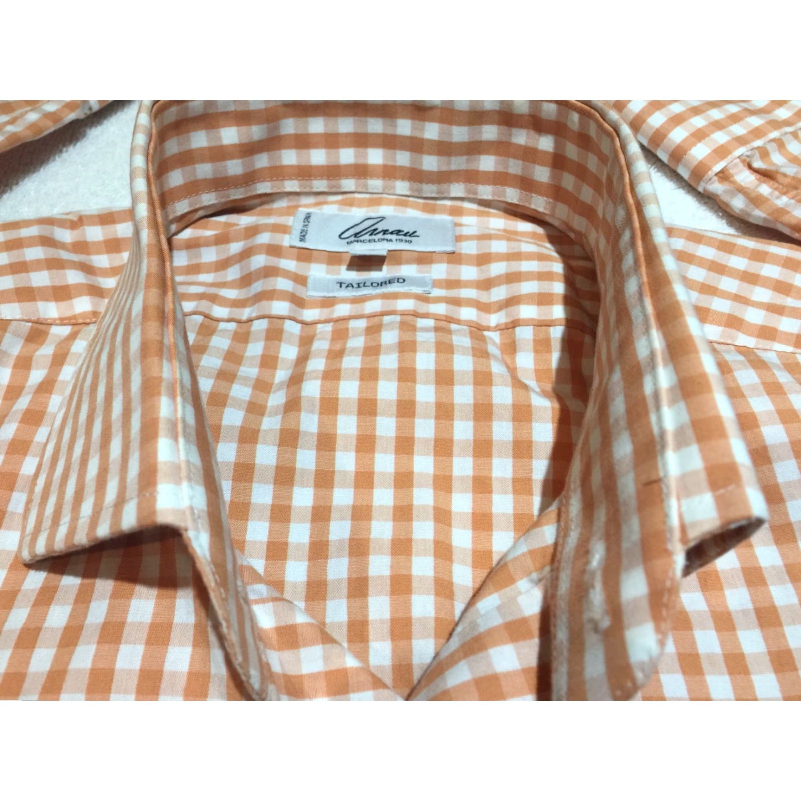 Vintage VINTAGE Arnau Men’s XL Plaids & Checks Button-Up Shirt Long Sleeve Cotton Blend Size US XL / EU 56 / 4 - 4 Thumbnail