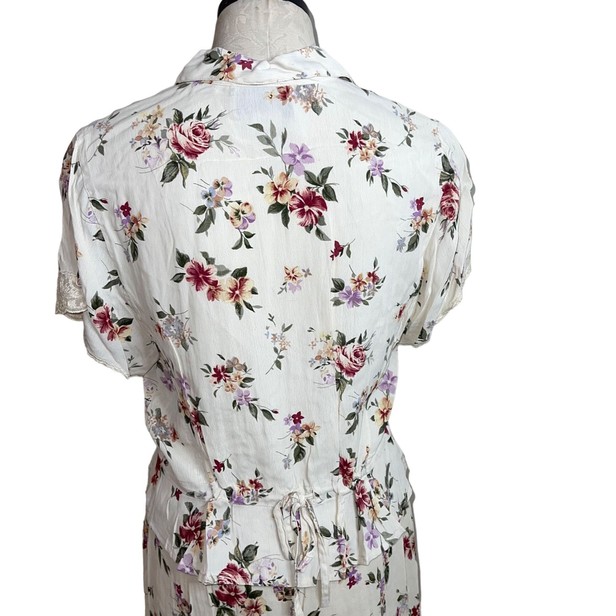 Vintage Rene Derby Vintage 1990s Womens Skirt Top Set Size ONE SIZE - 3 Thumbnail