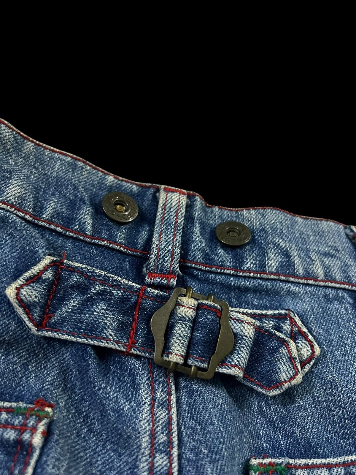 Casey Casey × Vintage × Wrangler 💥Baggy💥Vintage 80’s Casey Jones CJO X Wrangler Very Rare Size US 28 / EU 44 - 13 Thumbnail
