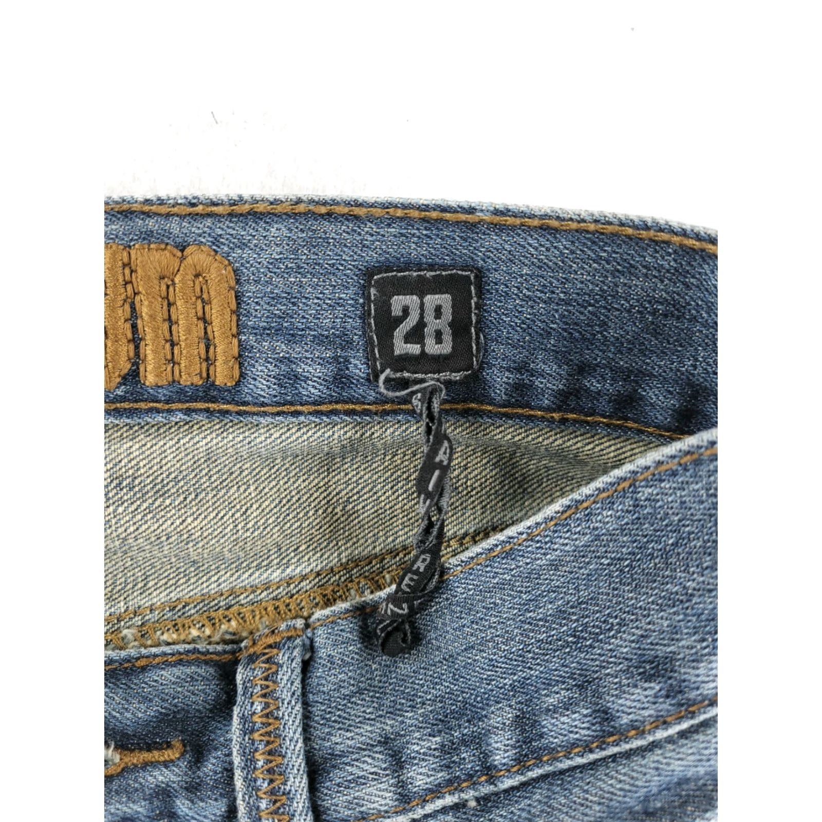 Fox Racing Fox Jeans Men's 28x28 Blue Low Rise Straight Fit Denim Pants Size US 28 / EU 44 - 4 Thumbnail