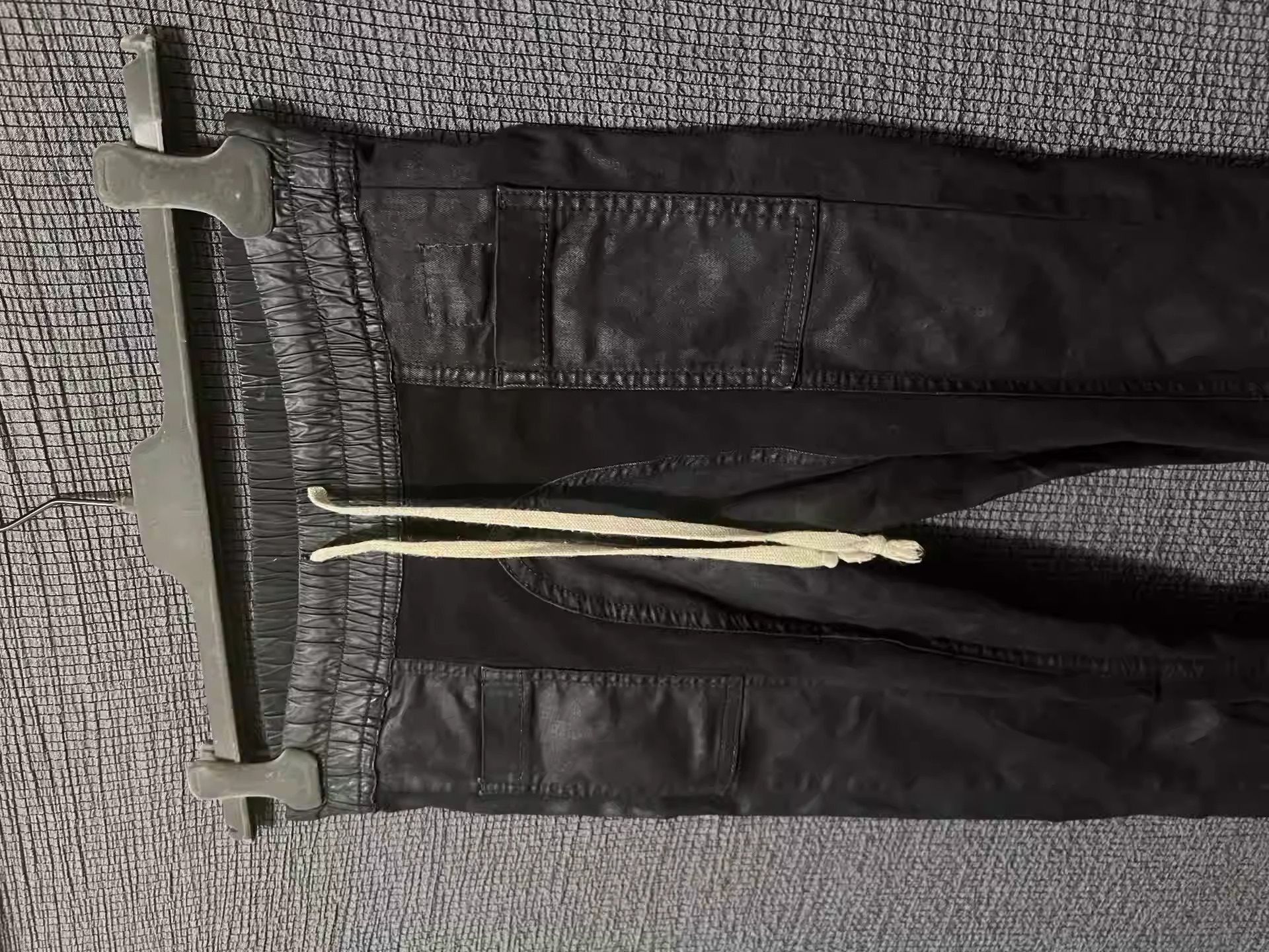 Rick Owens Rick owens Heavy Duty thick wax biker trousers-2505 Size 30" / US 8 / IT 44 - 4 Thumbnail