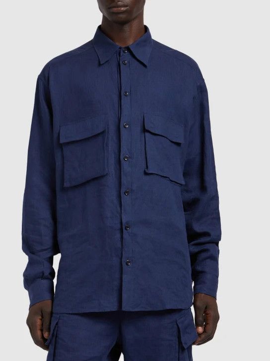 Dolce & Gabbana o1lsvrm0425 Shirt in Blue Size US M / EU 48-50 / 2 - 3 Thumbnail