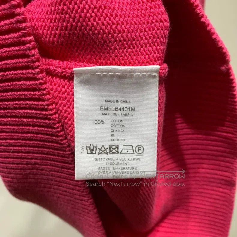 Other Givenchy Fuchsia Off-center Logo Knitted Sweater Size US XL / EU 56 / 4 - 8 Thumbnail
