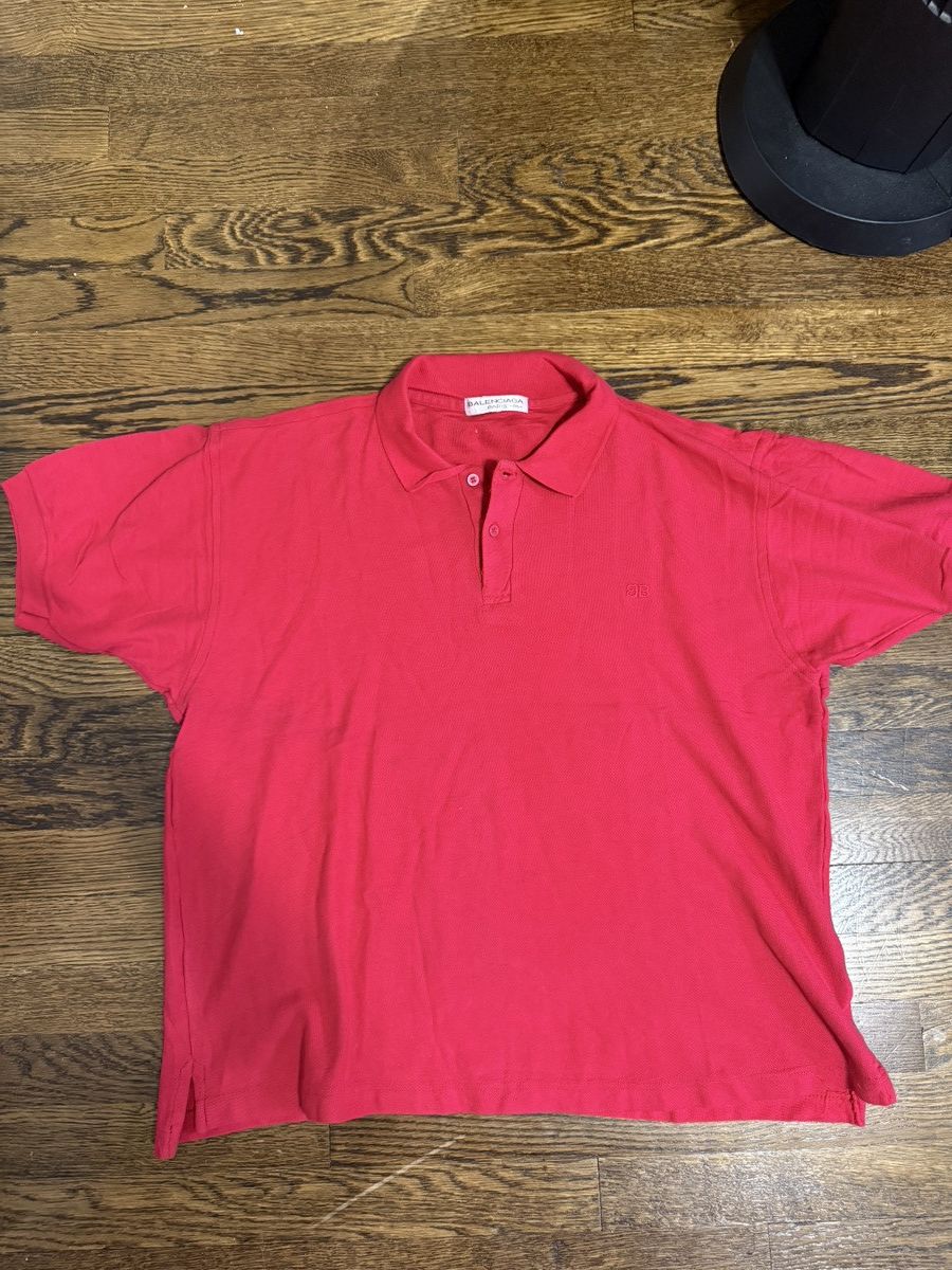 Balenciaga Vintage Balenciaga polo Size US M / EU 48-50 / 2 - 1 Thumbnail