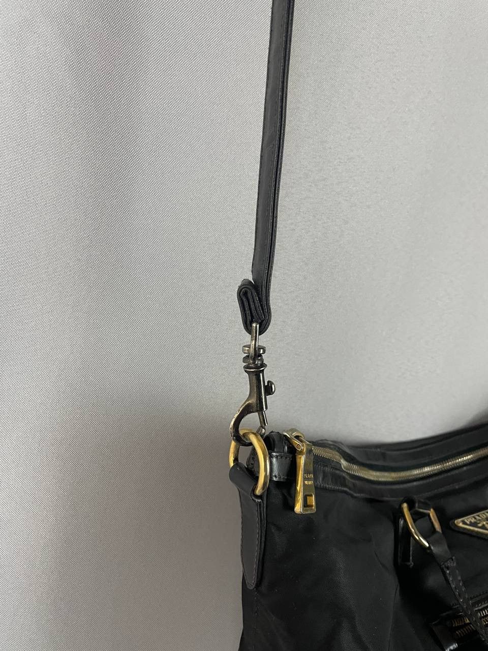 Prada Prada Nylon Black Bag Size ONE SIZE - 5 Thumbnail